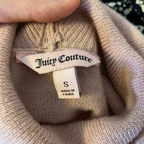 Juicy couture Velvet velour Long Sleeve Shirt Pink - Picture 6 of 8